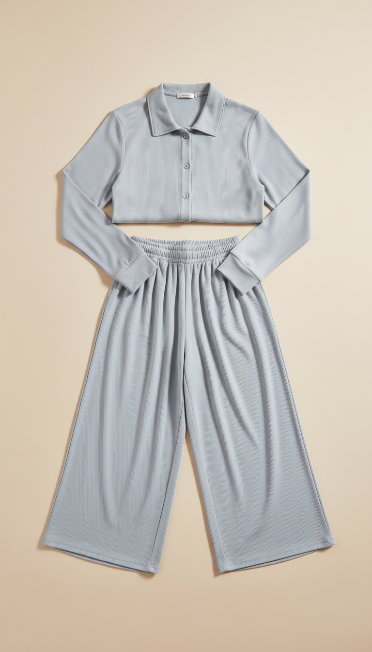 Soft Mist Bamboo Co-ord Set