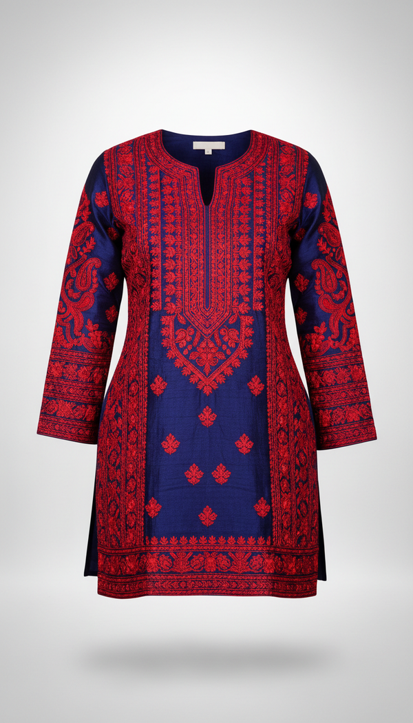 Embroidered Fusion Kurti