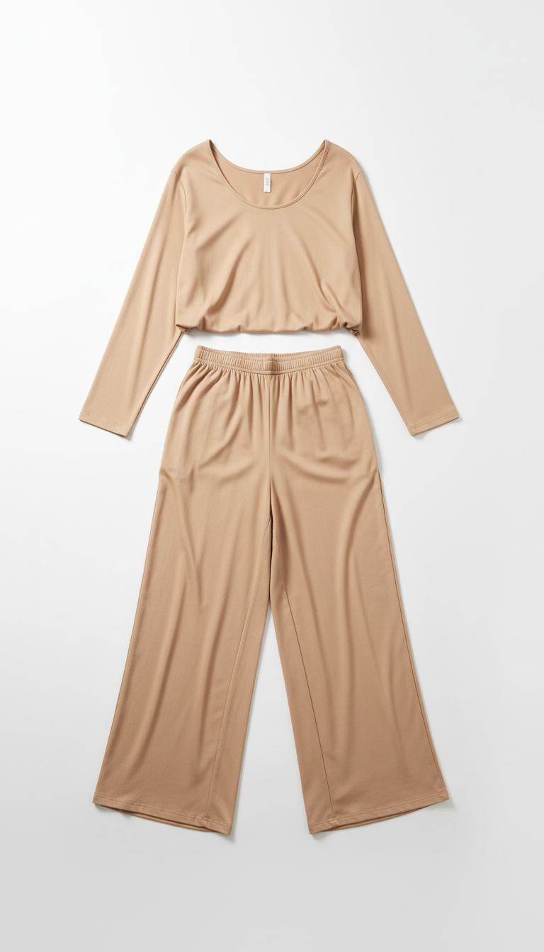 Almond Relaxed Co-ord Set